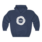 "Loop" Unisex Heavy Hooded Sweatshirt (Multi-Colors)