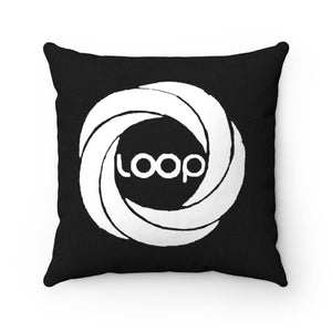 Loop Spun Polyester Square Pillow
