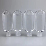5pcs 50ml Wall Hanging Hand Soap Dispenser With Hook Shampoo Sanitizer Alcohol Containers Travel Refillable Bottles