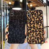 Red Leopard Phone Case For iPhone 11 6 6s 7 8 Plus XS X XR XS