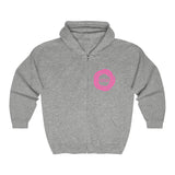Pink Loop Unisex Heavy Blend™ Full Zip Hooded Sweatshirt (Multi-Colors)